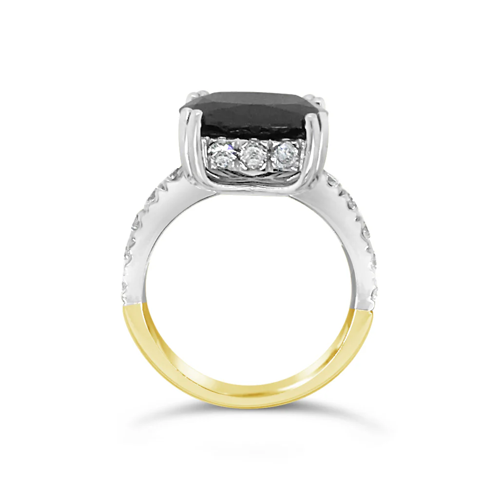 Black & White Diamond Ring