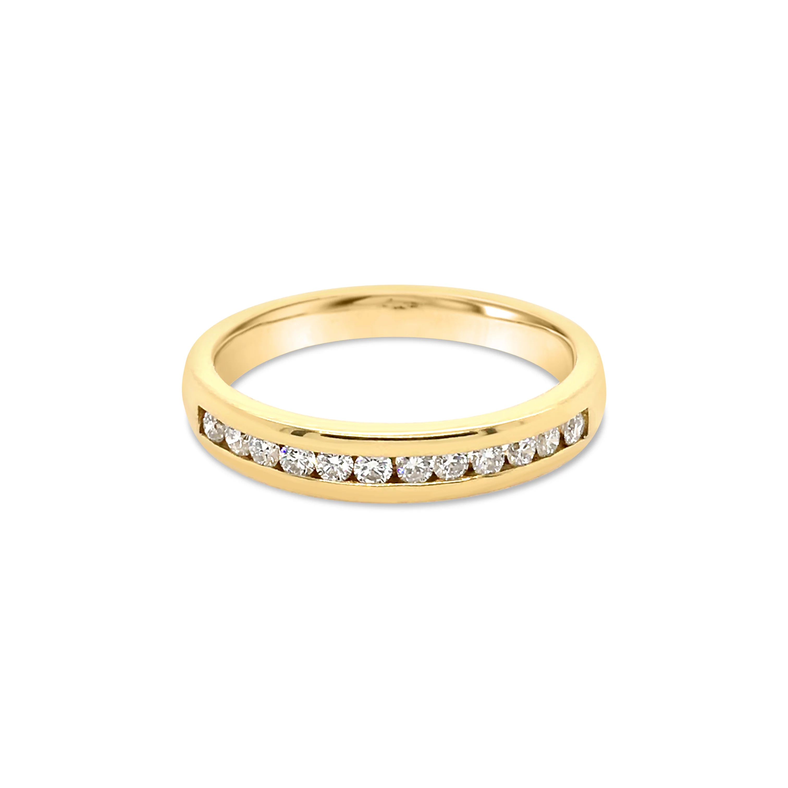Diamond Channel Set Band